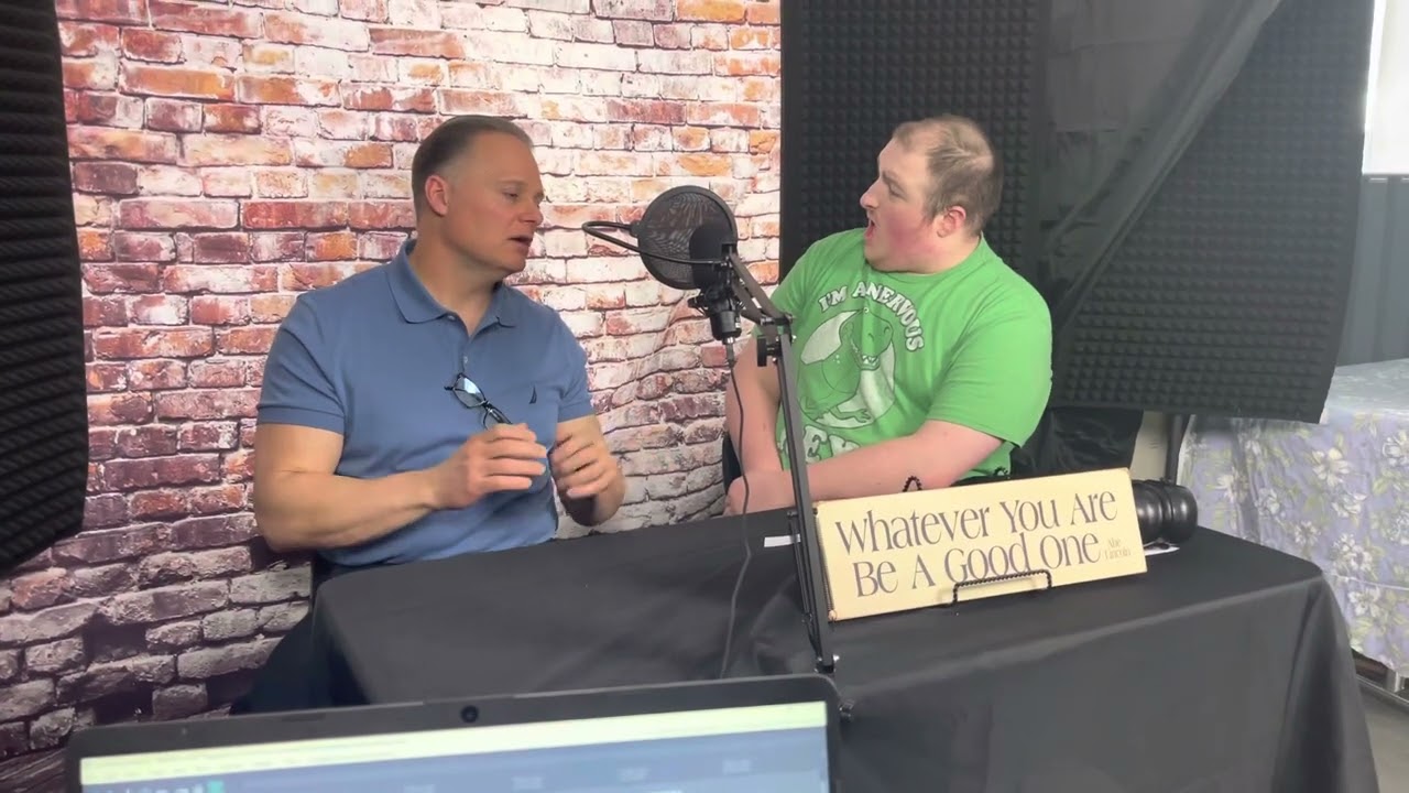 Hunter with Chief Scott Lewis