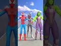 Help Hulk Build a Queen Run Challenge with Spider Man vs Venom #gta