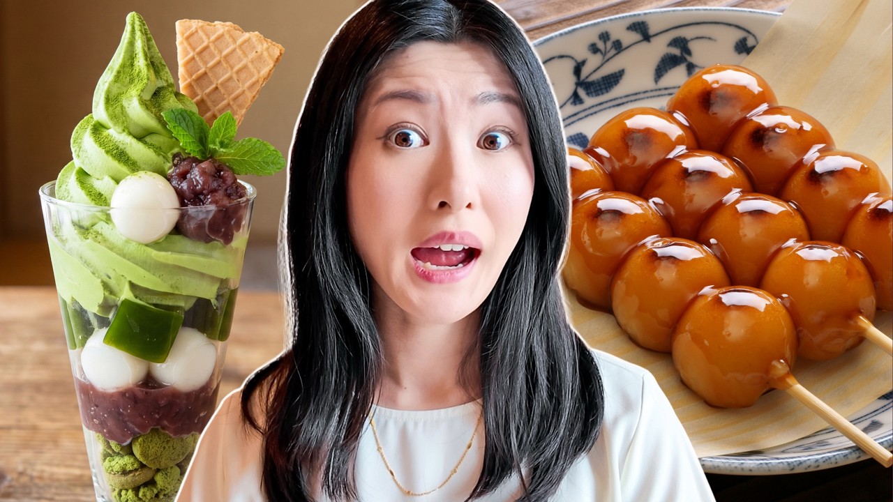 Matcha Hype VS Local Japanese Sweets!