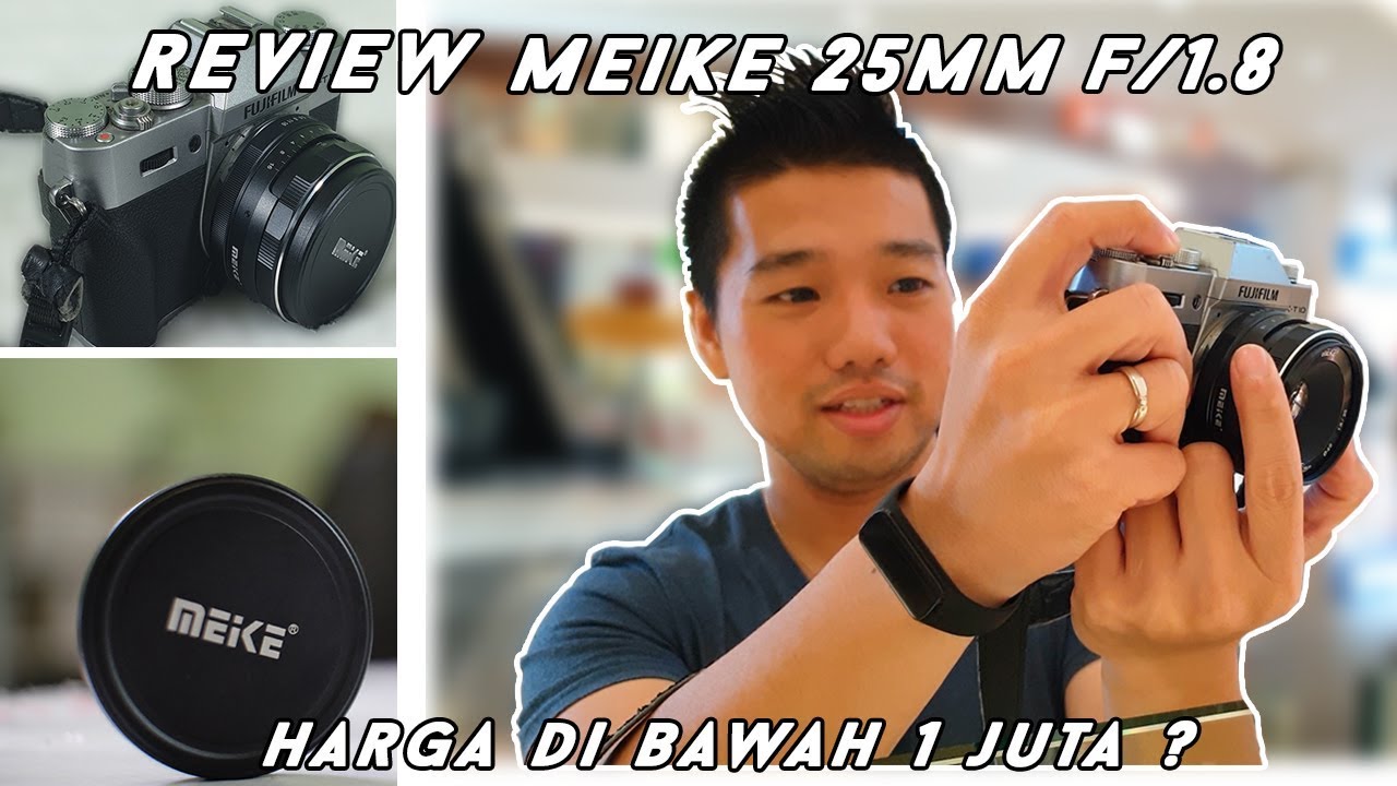 [ OPEN RESELLER ] Lensa Meike 25mm F/1.8 | INVICOM Toko Kamera Surabaya