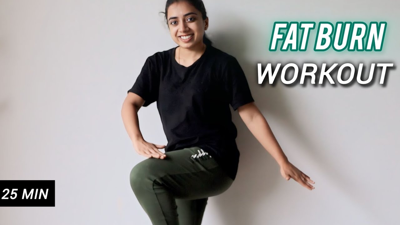 All Standing Full Body Fat Burning Cardio Workout | Burn Calories At ...