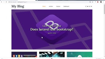 Blog system in laravel (Demo & source code)