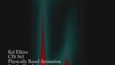 Smoke Simulation - physically based animation