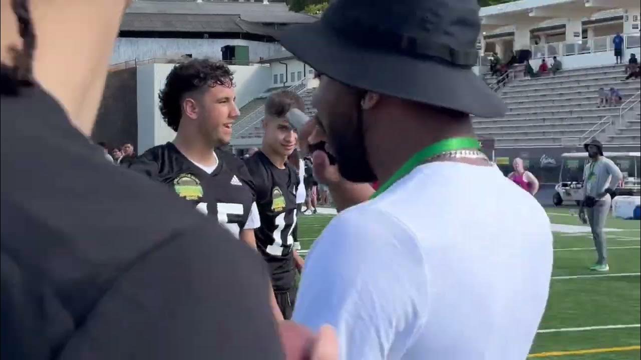 Fivestar Nebraska QB signee Dylan Raiola wins longest throw contest at Polynesian Bowl in