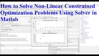 How to Solve Nonlinear Constrained Optimization Problems Using Solver in Matlab screenshot 2