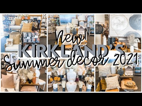 *NEW* KIRKLAND’S SUMMER DECOR 2021 | KIRKLAND'S NEW DECOR 2021 SHOP WITH ME