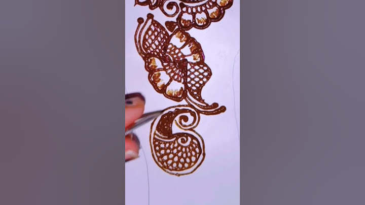Number 5 Me se Keri Mehndi Design kaise banay | Simple Mehndi Design #latest