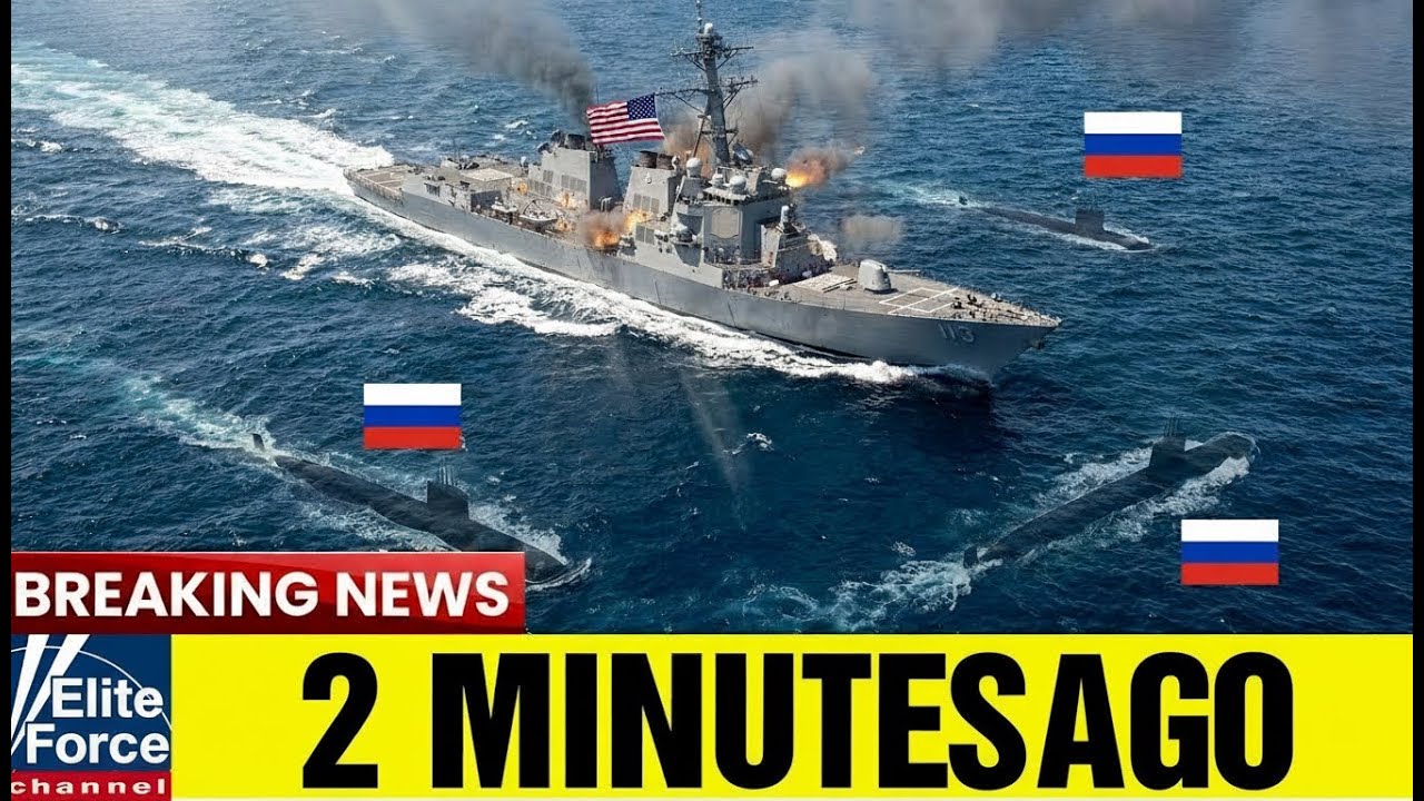 3 Russian Submarines Made One Fatal Mistake Targeting a U.S. Navy Ship — Then THIS Happened..