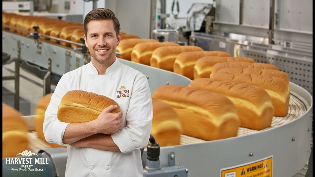 Bread Production at Mega Scale 🍞 | Full Factory Process Explained in Bread