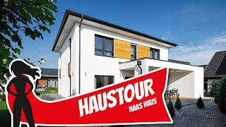 Haustour: Moderne Stadtvilla mit super Preis-Leistungsverhältnis von Haas Haus | Hausbau Helden