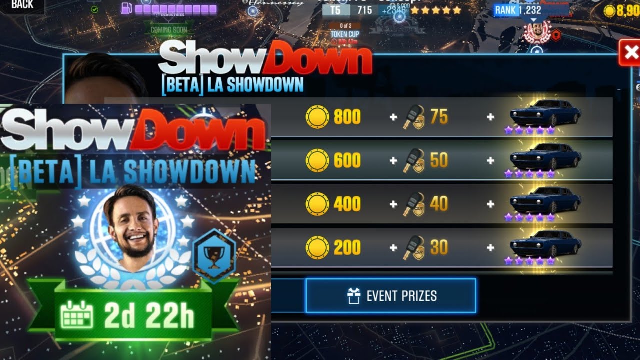 CSR Racing 2 | LA Showdown | Top 3 Fastest Cars to use, Prize Car details ⚡ | CSR2