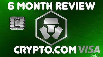 Crypto.com VISA Card 6 Month Review