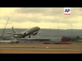 US Navy aircraft leaves airport in continuing search for missing plane
