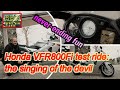 Honda VFR800Fi test ride: the singing of the devil
