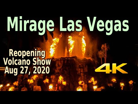 Vidéo: Le mirage de Las Vegas a-t-il rouvert ?