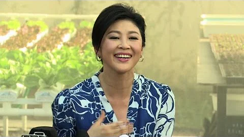 Ex-premier Yingluck takes Thai politics to the garden - DayDayNews
