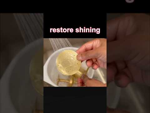Bronze Shining trick with Zero Cost #shorts #viral #shortsfeed #trending #bronze #bronzeshorts