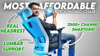 The Sleep Company Stylux Ergo Smartgrid Chair Review | Best Ergonomic Chair Under 20K.