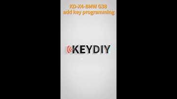 KD-X4   BMW G38 add key programming