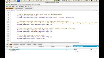 Apex Workshop Webinar 3: Collections
