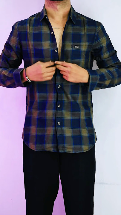 😮Budget Checked Shirt 🫠