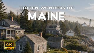 Hidden Wonders of Maine | coastal landscapes you can't miss | Travel video 4k