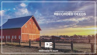 What Is A Recorded Deed?