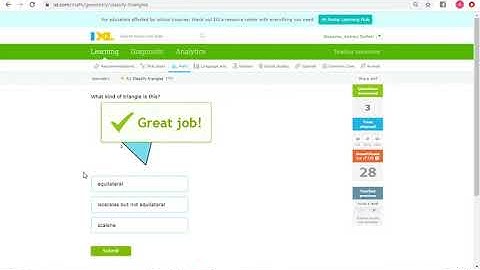 IXL F1: Classify Triangles (Geometry)