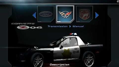 NFSHP2 Cop Cars