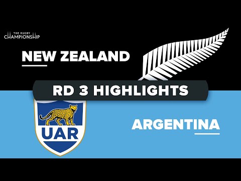 The Rugby Championship | New Zealand v Argentina - Round 3 Highlights