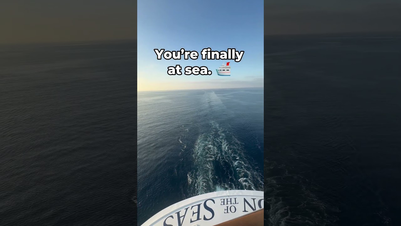 This Cruise Moment Never Gets Old 🛳️ Sail Away With Us