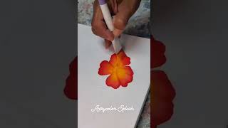 Painting Poppy flowers with One Stroke Technique Net Worth