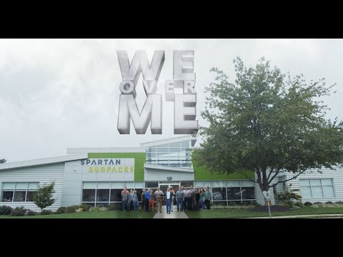 Spartan Surfaces Company Culture: We Over me