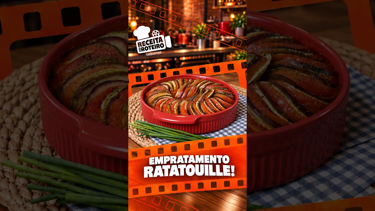 O RATATOUILLE do filme NÃO é o ORIGINAL! - Receita com Roteiro