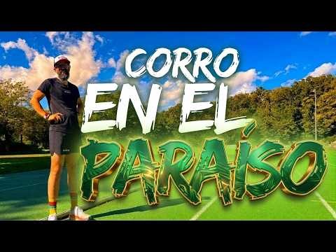 Así es correr en la pista de atletismo MÁS BONITA DEL MUNDO