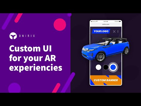 Custom look&feel in your WebAR experiences - Online code editor HTML, CSS, Js