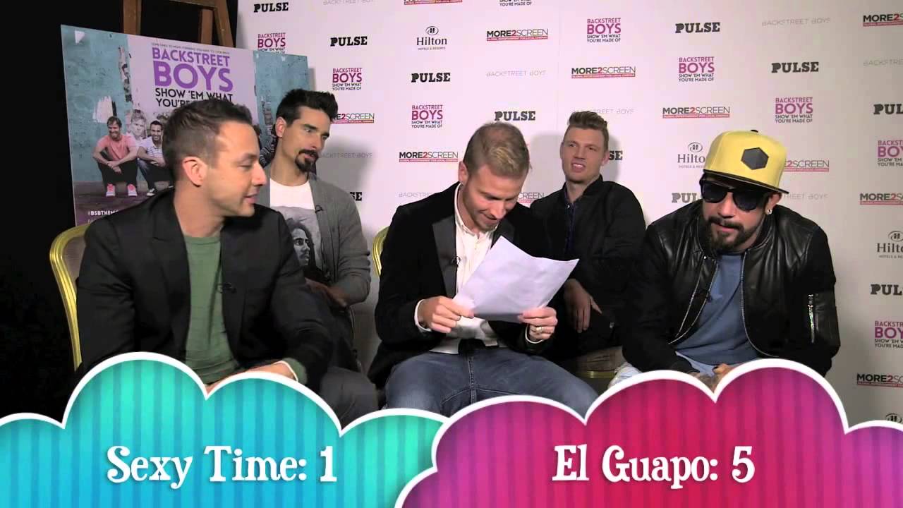 The Backstreet Boys take The Backstreet Boys Trivia Quiz YouTube