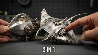 FAST BUILD | Mechanical Manta Ray & Nautilus Metal Models