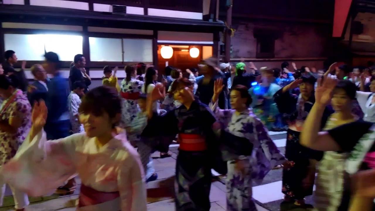 16年の郡上徹夜踊り Youtube