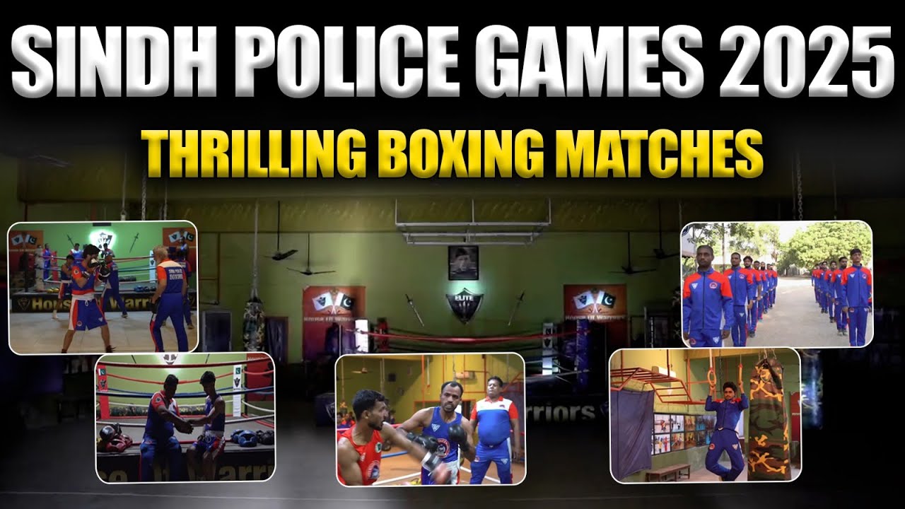Strength in Every Strike | Sindh Police Boxing Prep for Games 2025 | Power, Speed & Discipline!