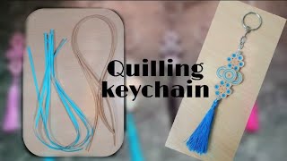 Quilling Key Chain Diywithkavya