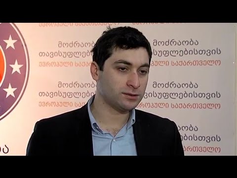 \"ევროპული საქართველოს\" წევრის ზვიად ხორგუაშვილის ბრიფინგი