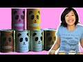 APOCALYPSE Bread &amp; Butter -- 6 Flavors of Panda BREAD IN A CAN | Japanese Emergency Rations
