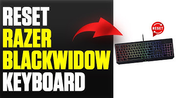 How To Reset Razer Blackwidow Keyboard (How To Do A Factory Reset On Razer Blackwidow Keyboard)
