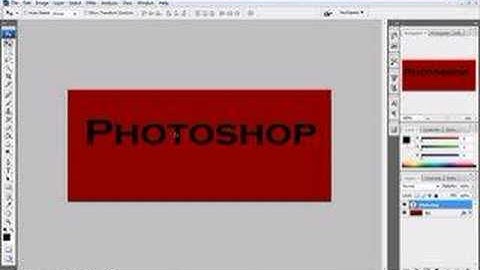 Create a Text Reflection in Photoshop