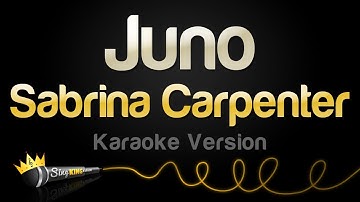 Thumbnail of Sabrina Carpenter - Juno (Karaoke Version)