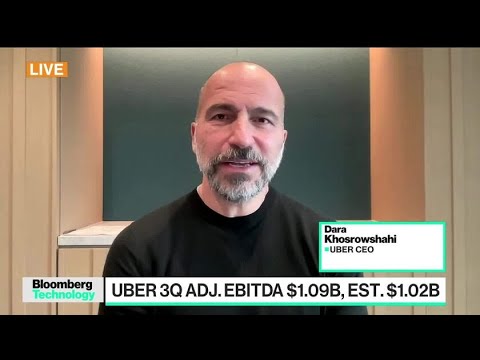 Uber ceo says new customer options are driving growth