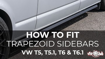 How to Fit VW Transporter Trapezoid Sidebars | Vee Dub Transporters