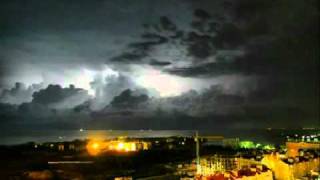 Гроза в Севастополе. Electric storm. Sevastopol.avi