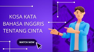 Kumpulan Kosa kata Bahasa Inggris Tentang Cinta yang Sering digunakan dan Perlu Kamu Ketahui.